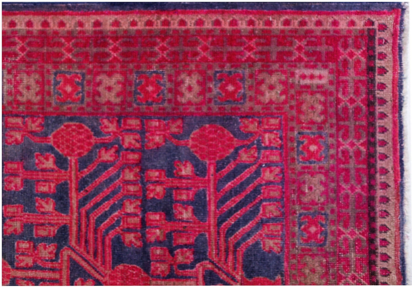 Handmade Antique Khotan Rug | 321 x 172 cm | 10'6" x 5'8" - Najaf Rugs & Textile