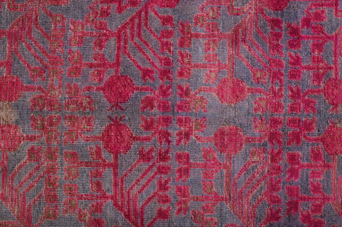 Handmade Antique Khotan Rug | 387 x 206 cm | 12'8" x 6'9" - Najaf Rugs & Textile