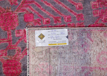 Handmade Antique Khotan Rug | 291 x 153 cm | 9'7" x 5' - Najaf Rugs & Textile