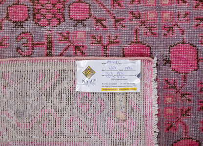Handmade Antique Khotan Rug | 313 x 147 cm | 10'3" x 4'10" - Najaf Rugs & Textile