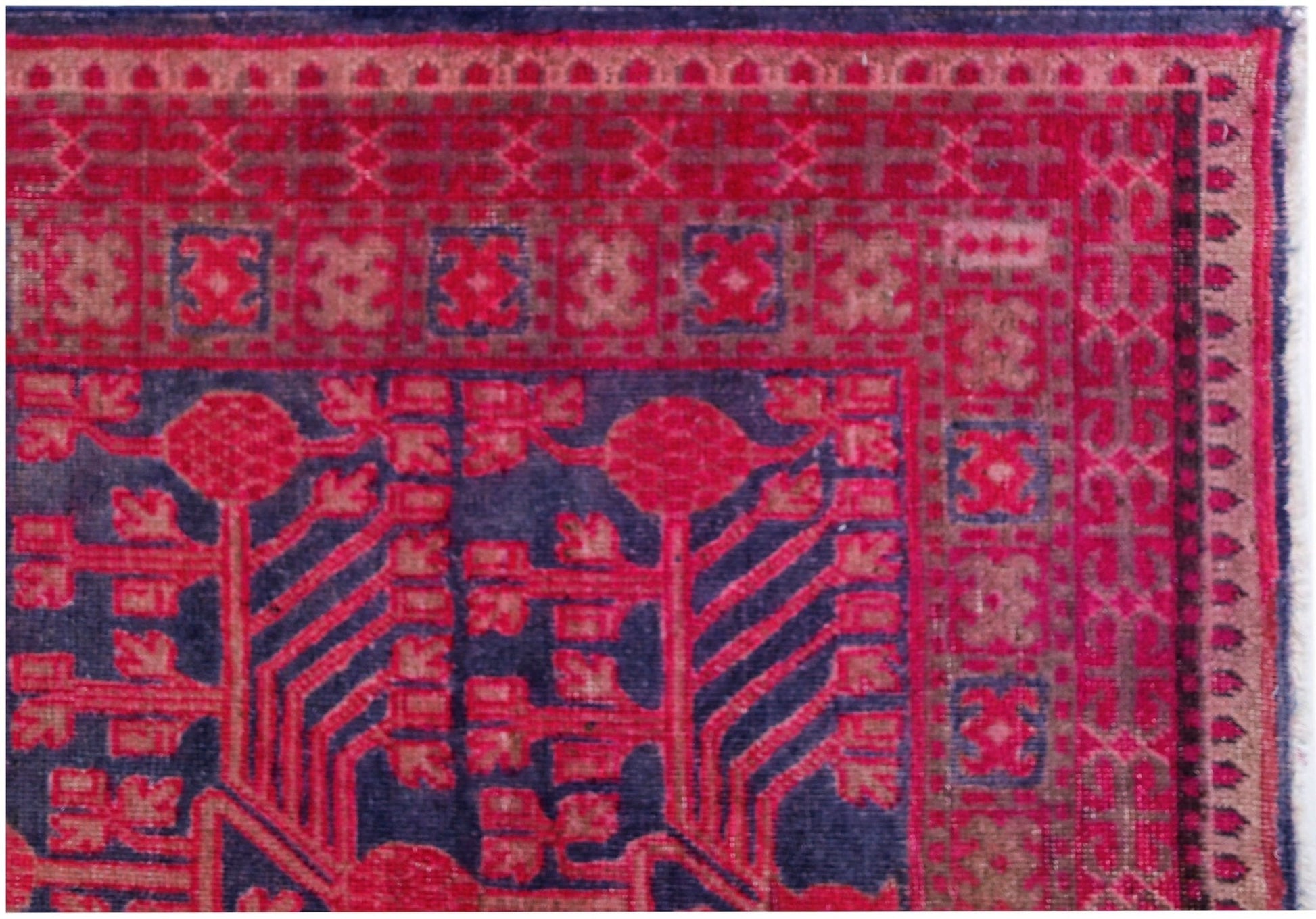 Handmade Antique Khotan Rug | 321 x 172 cm | 10'6" x 5'8" - Najaf Rugs & Textile