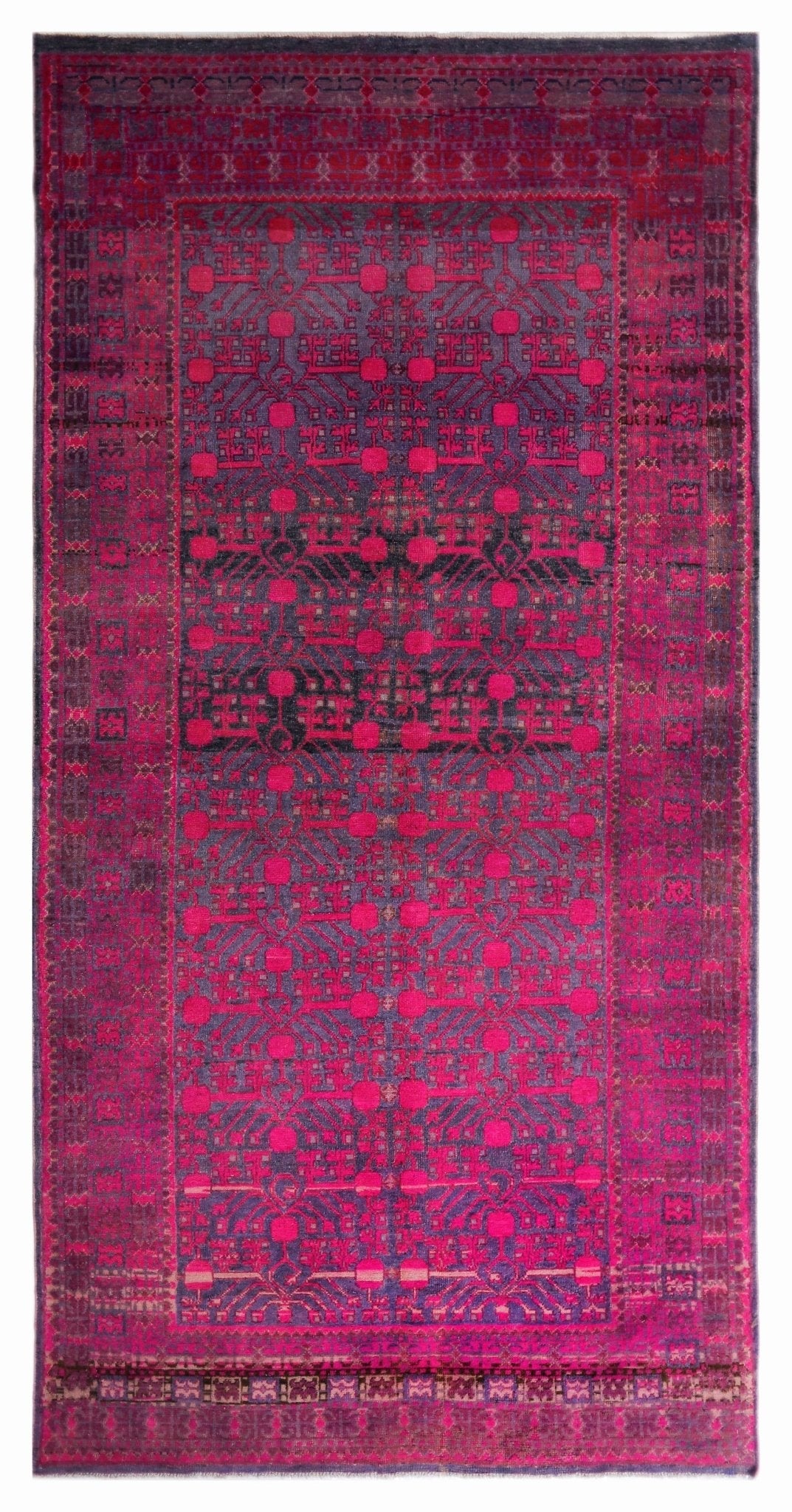 Handmade Antique Khotan Rug | 333 x 169 cm | 10'11" x 5'6" - Najaf Rugs & Textile