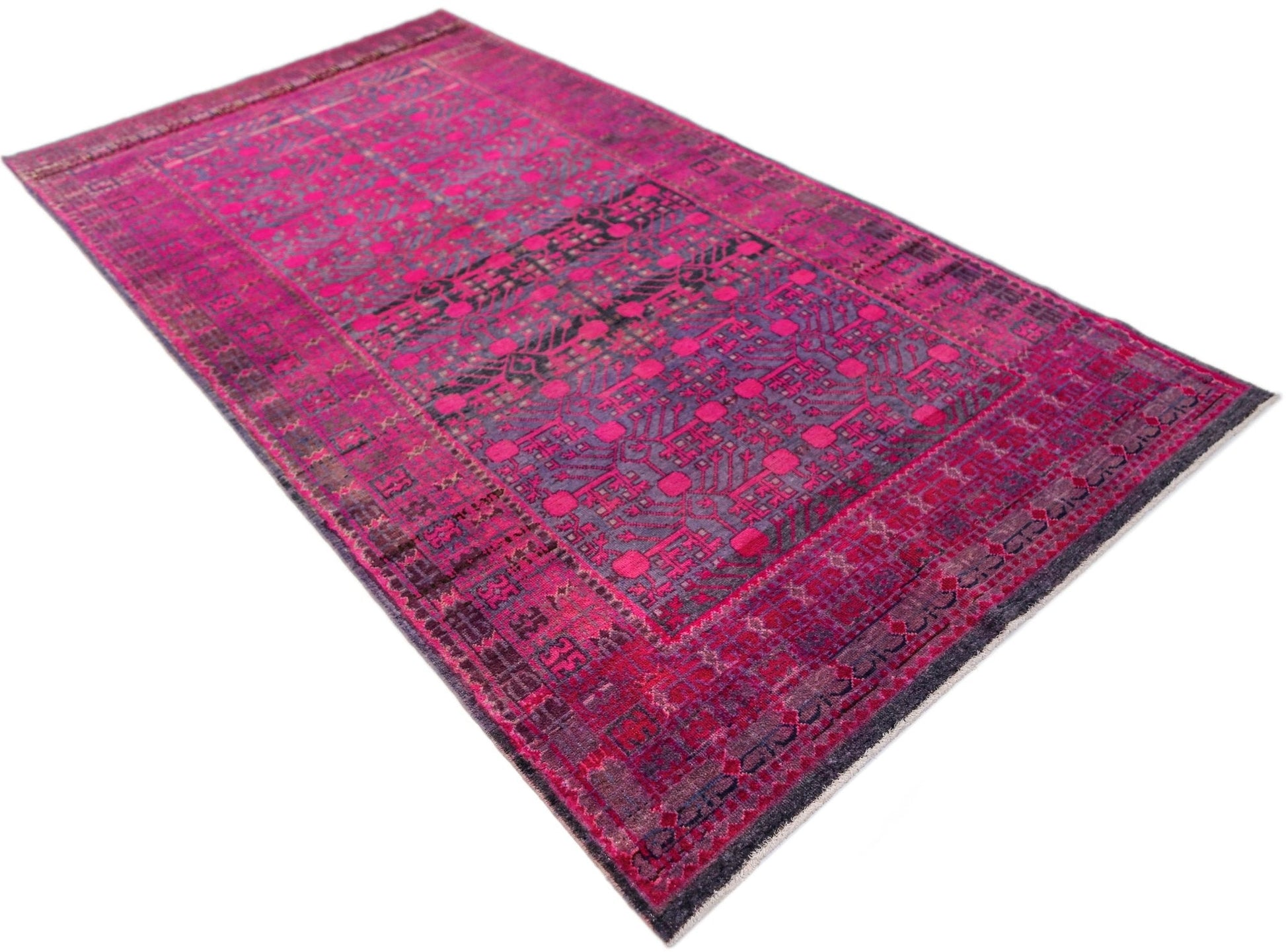 Handmade Antique Khotan Rug | 333 x 169 cm | 10'11" x 5'6" - Najaf Rugs & Textile