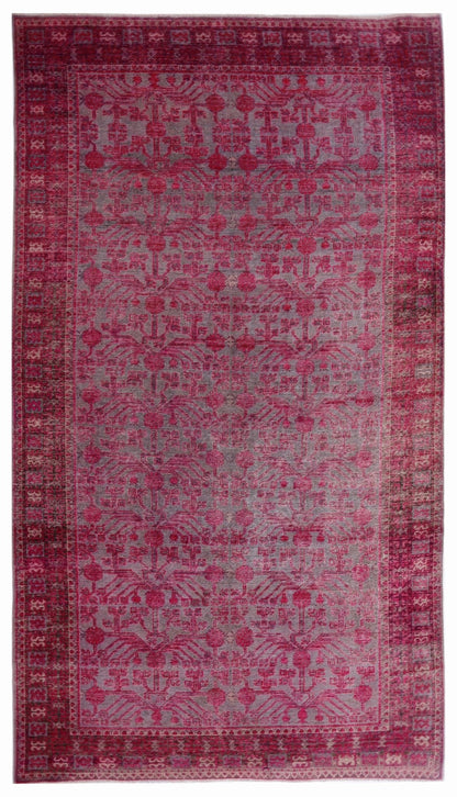 Handmade Antique Khotan Rug | 343 x 195 cm | 11'3" x 6'5" - Najaf Rugs & Textile