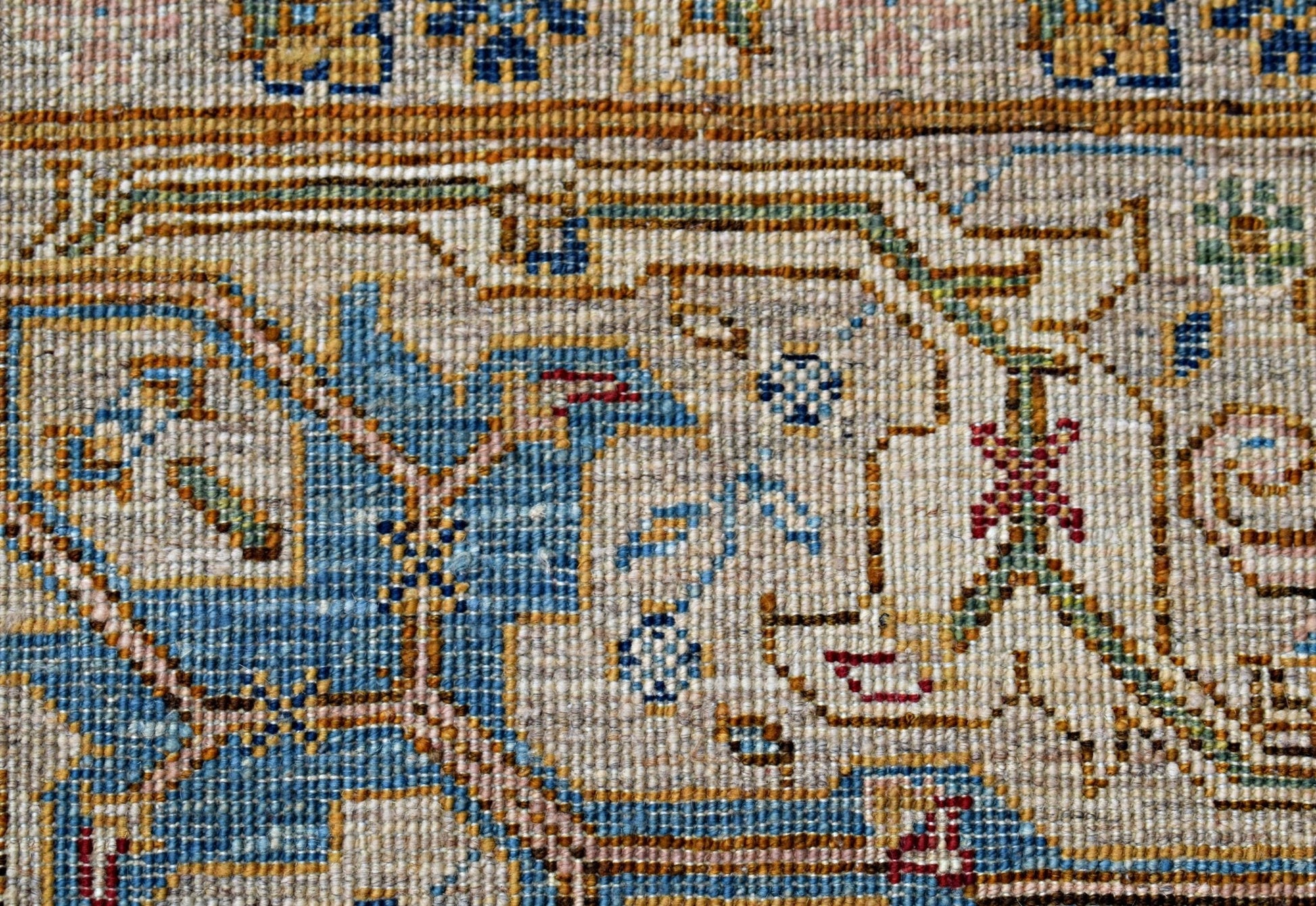 Handmade Transitional Afghan Chobi Rug | 235 x 170 cm | 7'9" x 5'7" - Najaf Rugs & Textile