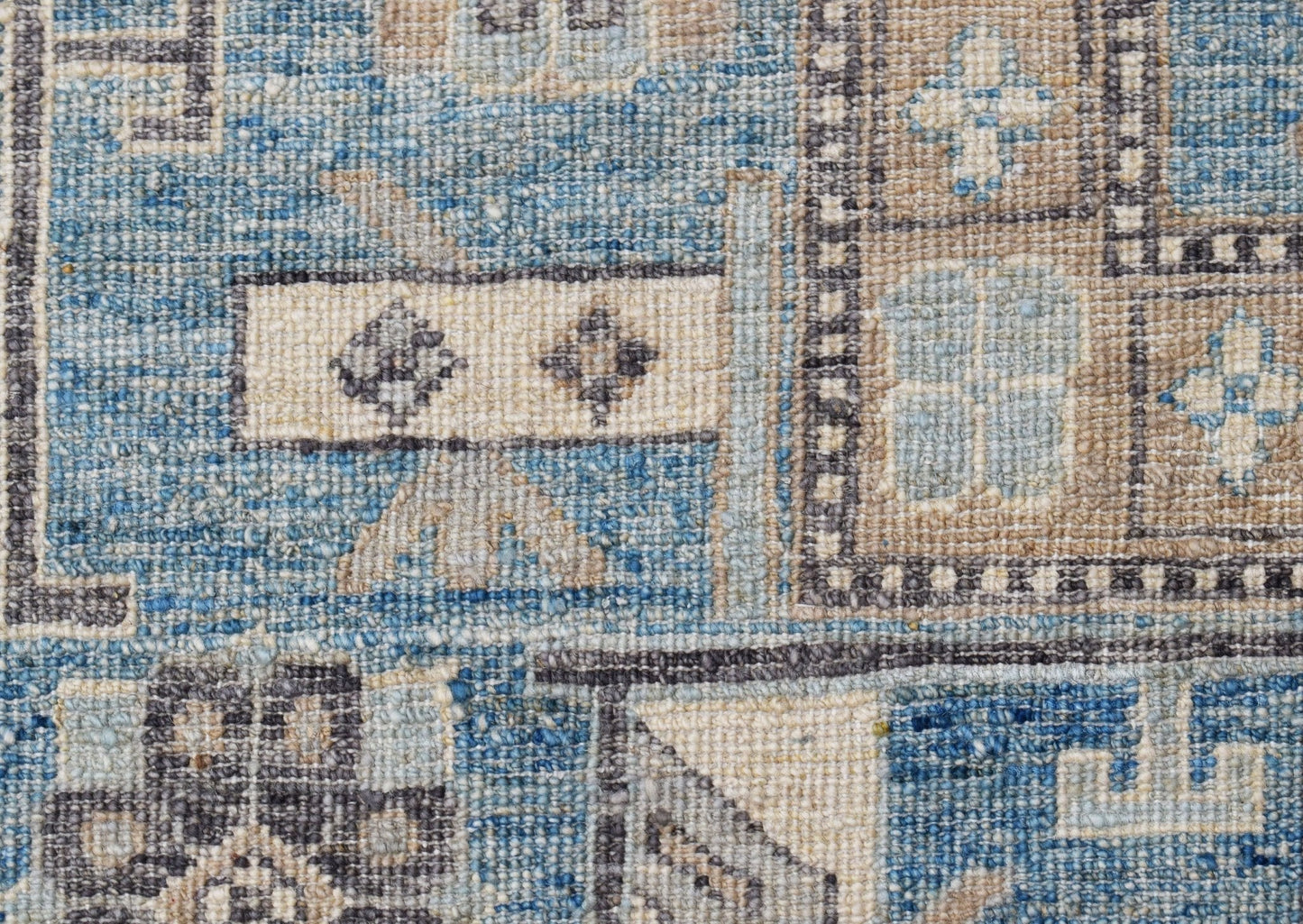 Handmade Transitional Afghan Chobi Rug | 283 x 186 cm | 9'4" x 6'1" - Najaf Rugs & Textile