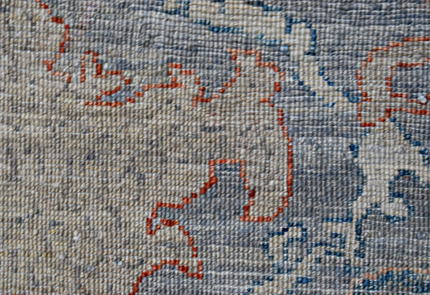 Handmade Transitional Afghan Chobi Rug | 303 x 244 cm | 9'11" x 8' - Najaf Rugs & Textile