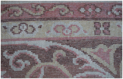 Handmade Vintage Chinese Khotan Rug | 283 x 195 cm | 9'3" x 6'5" - Najaf Rugs & Textile