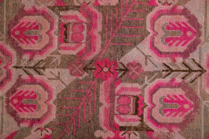 Handmade Vintage Khotan Rug | 318 x 181 cm | 10'5" x 5'11" - Najaf Rugs & Textile