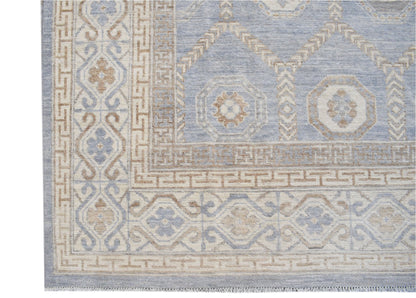 Handwoven Chobi Khotan Rug | 357 x 271 cm | 11'8" x 8'10" - Najaf Rugs & Textile