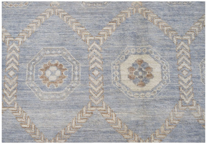 Handwoven Chobi Khotan Rug | 357 x 271 cm | 11'8" x 8'10" - Najaf Rugs & Textile