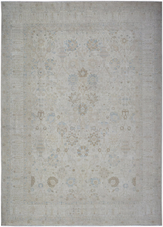 High Quality Handwoven Traditional Afghan Chobi Rug | 371 x 272 cm | 12'3" x 9' - Najaf Rugs & Textile
